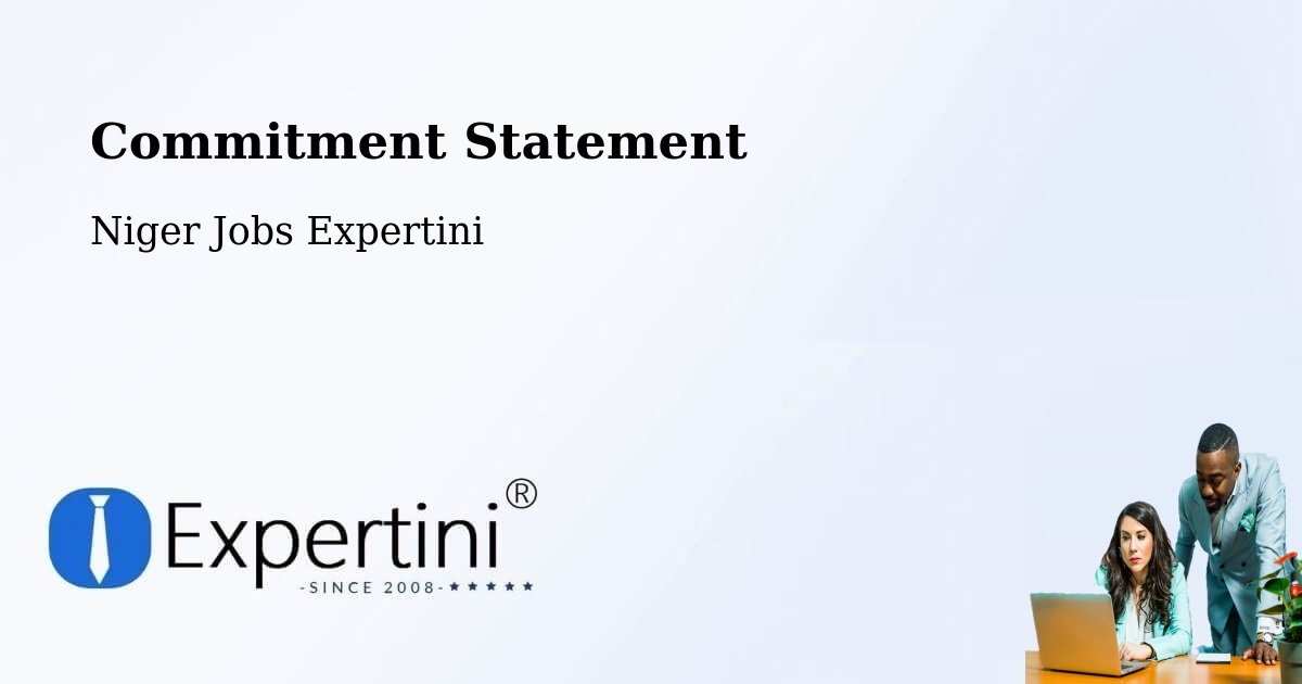 Corporate Commitment – Dakoro - Niger Jobs Expertini